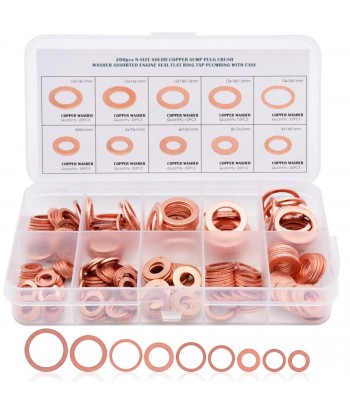 Copper washer 200 pieces...